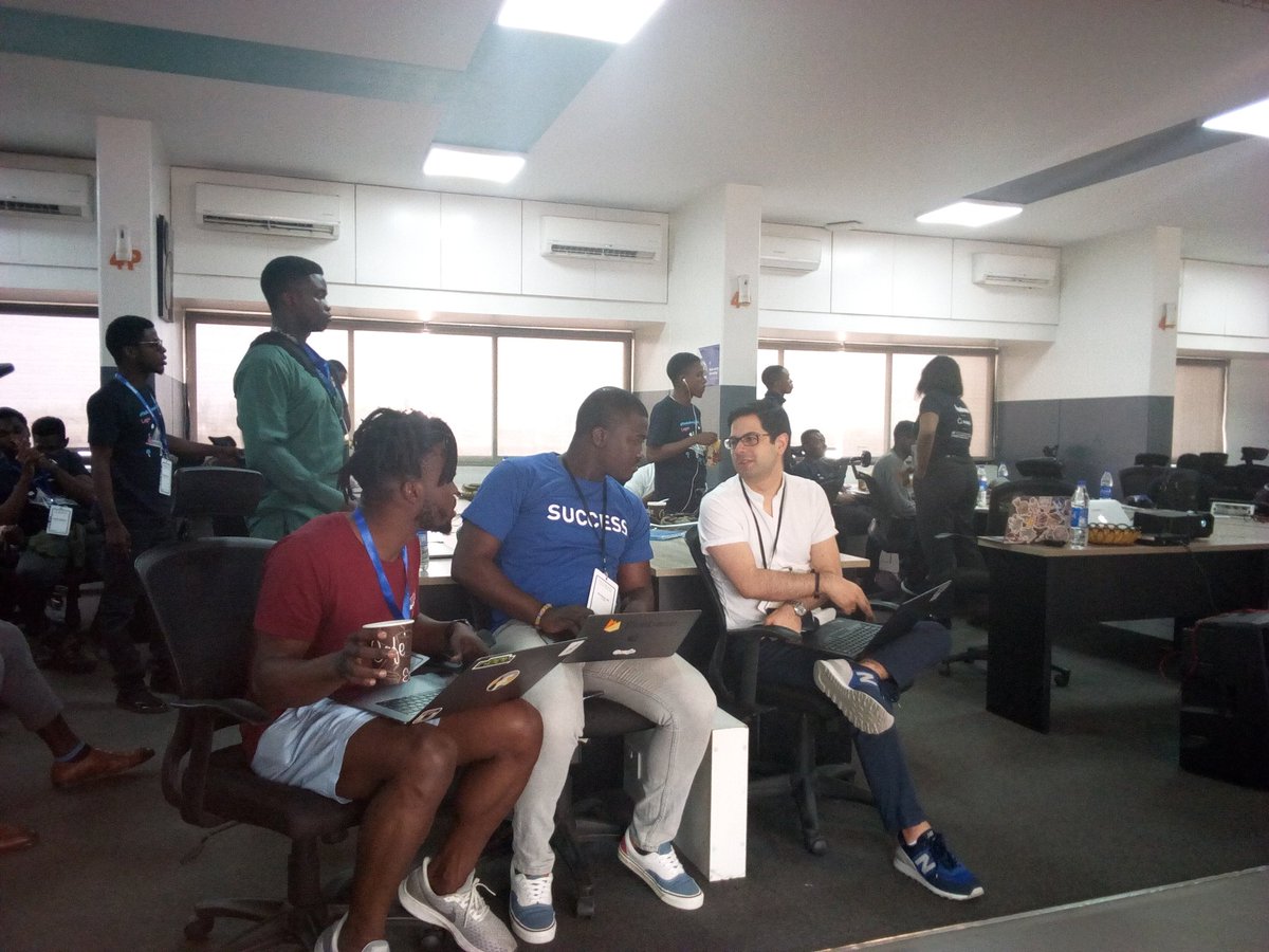 EsmerChifiero's tweet photo. The Judges are ready for the presentations! The anticipation begins....#Hackathon4Justice #Education4Justice @DohaDeclaration @UNODC_Nigeria https://t.co/TPt79eCN4I