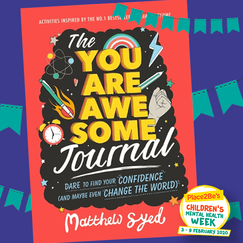 Our #SundayMotivation and #Childrensmentalhealthweek books come together today, with @matthewsyedauthor's vibrant "You Are Awesome Journal", bursting with confidence-building activities!