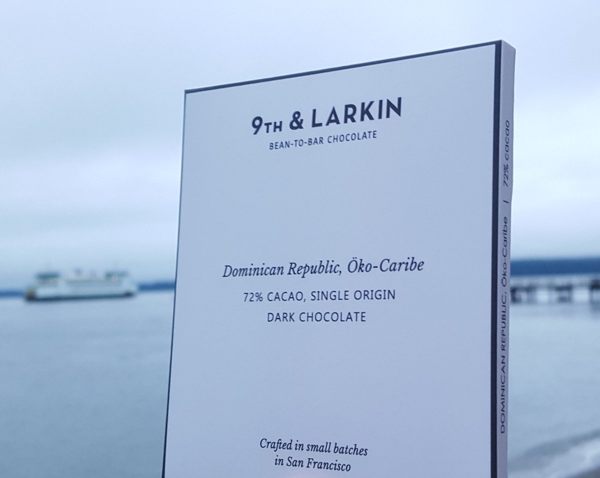 VictoriaCRandom's tweet photo. #9thandlarkin 72% #dominicanrepublic #okocaribe
#darkchocolate
Nose of dark grape & mango.
Tastes of dark grape, green mango & walnut.
#beantobar #chocolate #craftchocolate #singleoriginchocolate #smallbatchchocolate
#madeinsanfrancisco
Pic in #porttownsend #wa https://t.co/tu4IB0qPJG