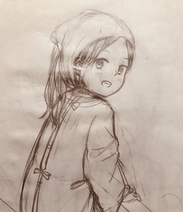 下書きはアナログで…
かわいさ重視で描いてます⭐︎

#イラスト好きさんと繋がりたい
#私の絵柄が好みって人にフォローされたい 