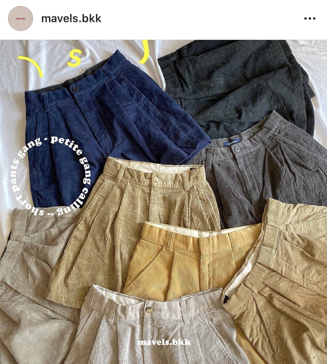 mmytype_'s tweet photo. ทาสร้านนี้ mavels.bkk มีกางเกงขาสั้นผ้าลูกฟูกน่ารักมากกกก จัดมา1 สาวไซส์150cmจะต้องเลิฟเอวสูงดูไม่ตันเลย ความยาวกำลังดี ใส่กับเสื้อโทนขาวๆเบจดูแบบวินเทจโคเรีย ราคาไม่แพงด้วย390เอง 🧸🧶 #mytype150outfit https://t.co/mvQaYms4u1