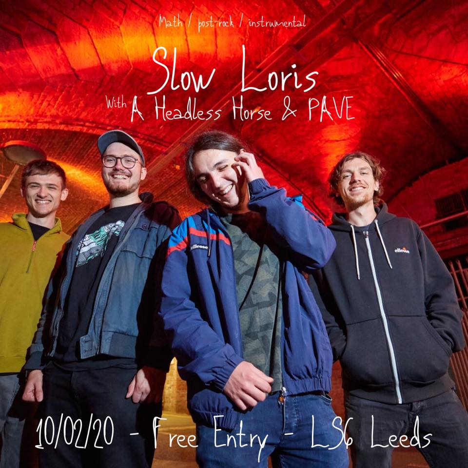 aheadlesshorse's tweet photo. Slow Loris have stepped up to headline after Cosse got stuck in Colombia. Come to @LS6Cafe tomorrow evening, once all this storm business blows over. x

https://t.co/Z83hUujWdS https://t.co/xXXxxXjQAI