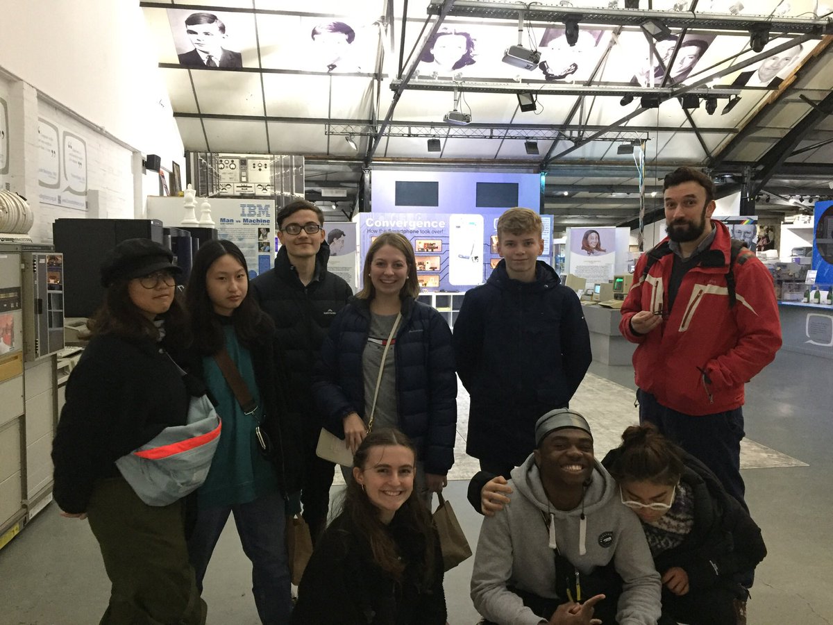 StChrisBoarding's tweet photo. Saturday trip to Cambridge! 🛤 discovering the world of computers at the computer museum 🖥 and enjoying a sunny day ☀️ #mystchris #iloveboarding https://t.co/o8dzbKp7Bo