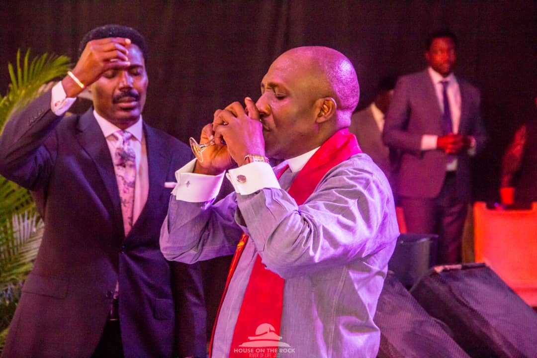 HotrJos's tweet photo. For Christ also suffered once for sins, the righteous for the unrighteous, to bring you to God. He was put to death in the body but made alive in the Spirit.

#HOTRJosCommunionService
#HOTRService
#OurMonthOfStrategicAdvancement
#OurYearOfVictory
#ExpectSomething https://t.co/txXApjVQbk