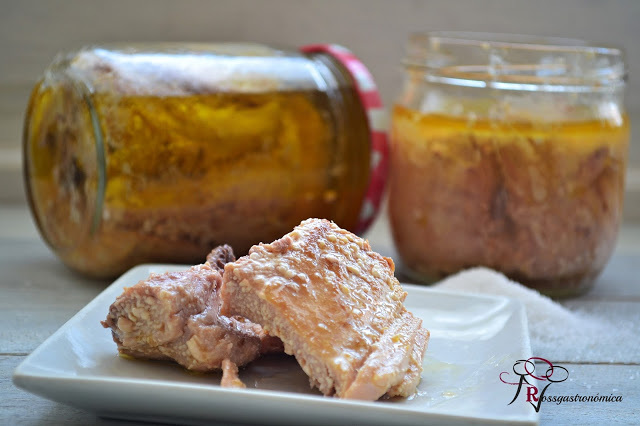 Bonito en aceite Conserva casera #recetas blgs.co/na78oP