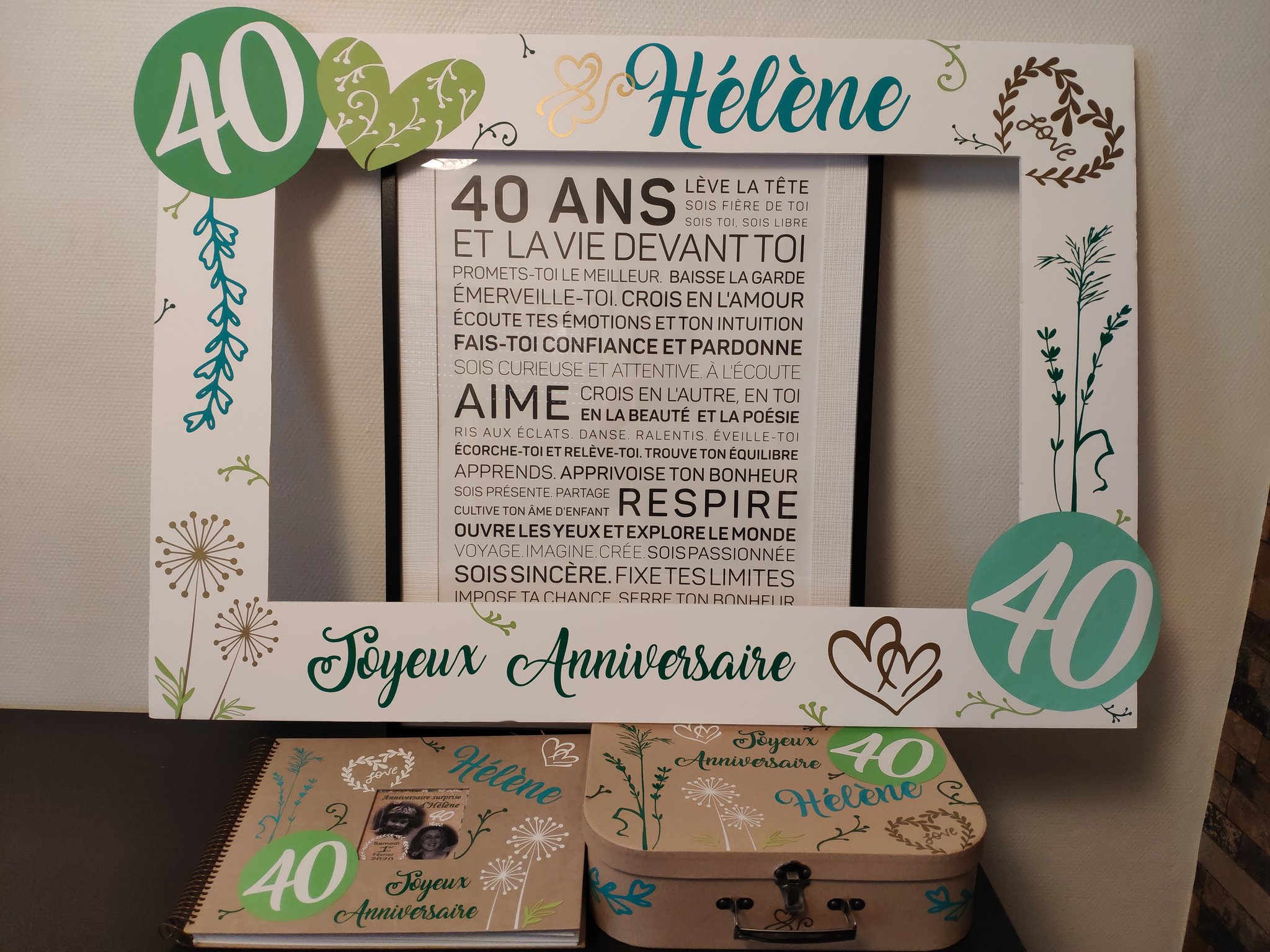 Helene Senecal 40 Ans Et La Pensee Positive Avec Lesmotsalaffiche