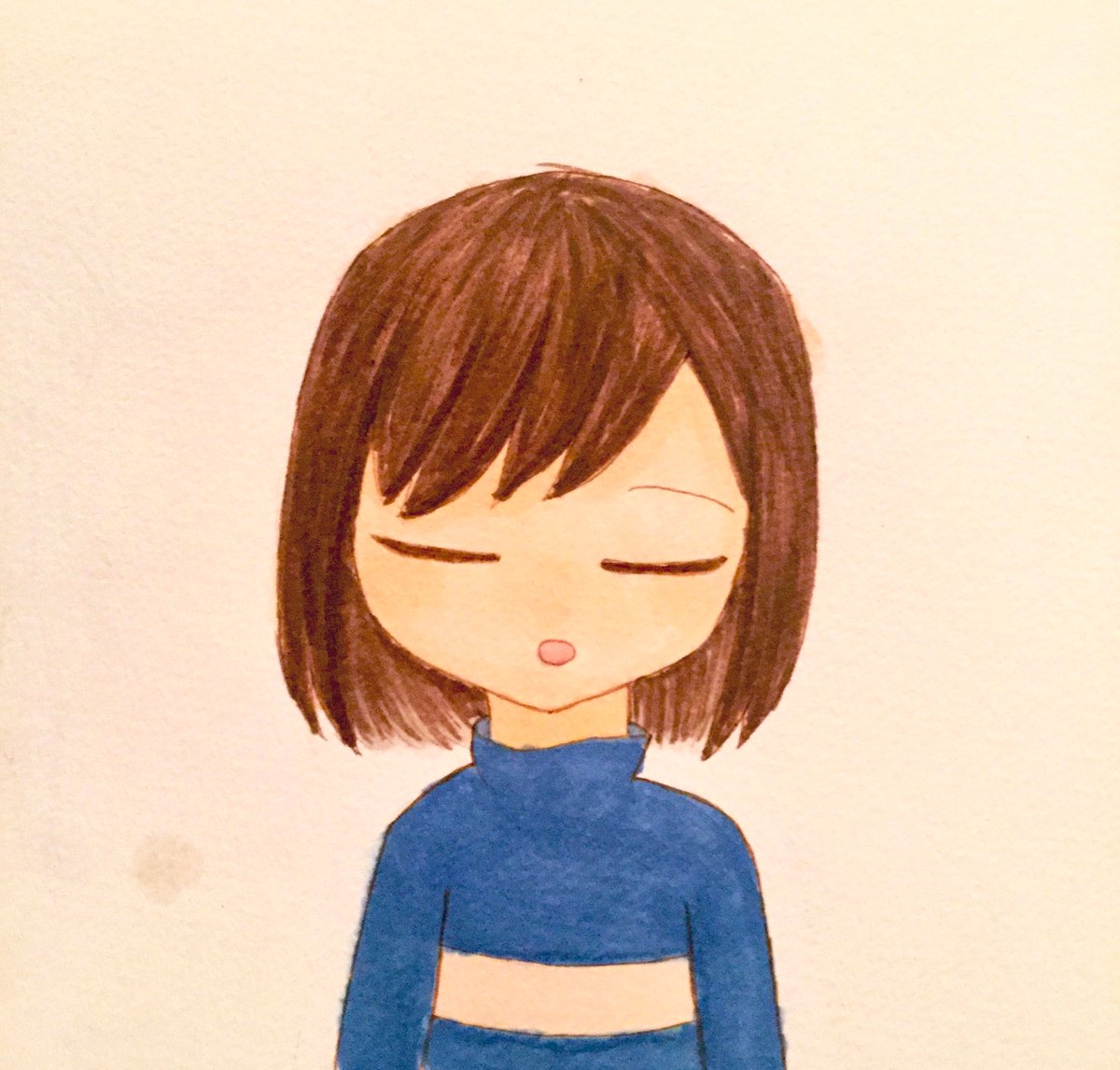これはアナログでベタ塗りを卒業しようとしてよくわからんことになってしまったフリち Lilyのイラスト これはアナログでベタ塗りを卒業しようとしてよくわからんことになってしまったフリち Lilyのイラスト