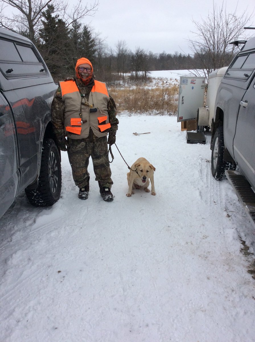 MarshHrc's tweet photo. Happy Sunday! Thanks to all who came out for the beginner dog upland training day. It was cold and not much sun but there were lots of bright smiles and happy dogs https://t.co/gkRGgESa7X