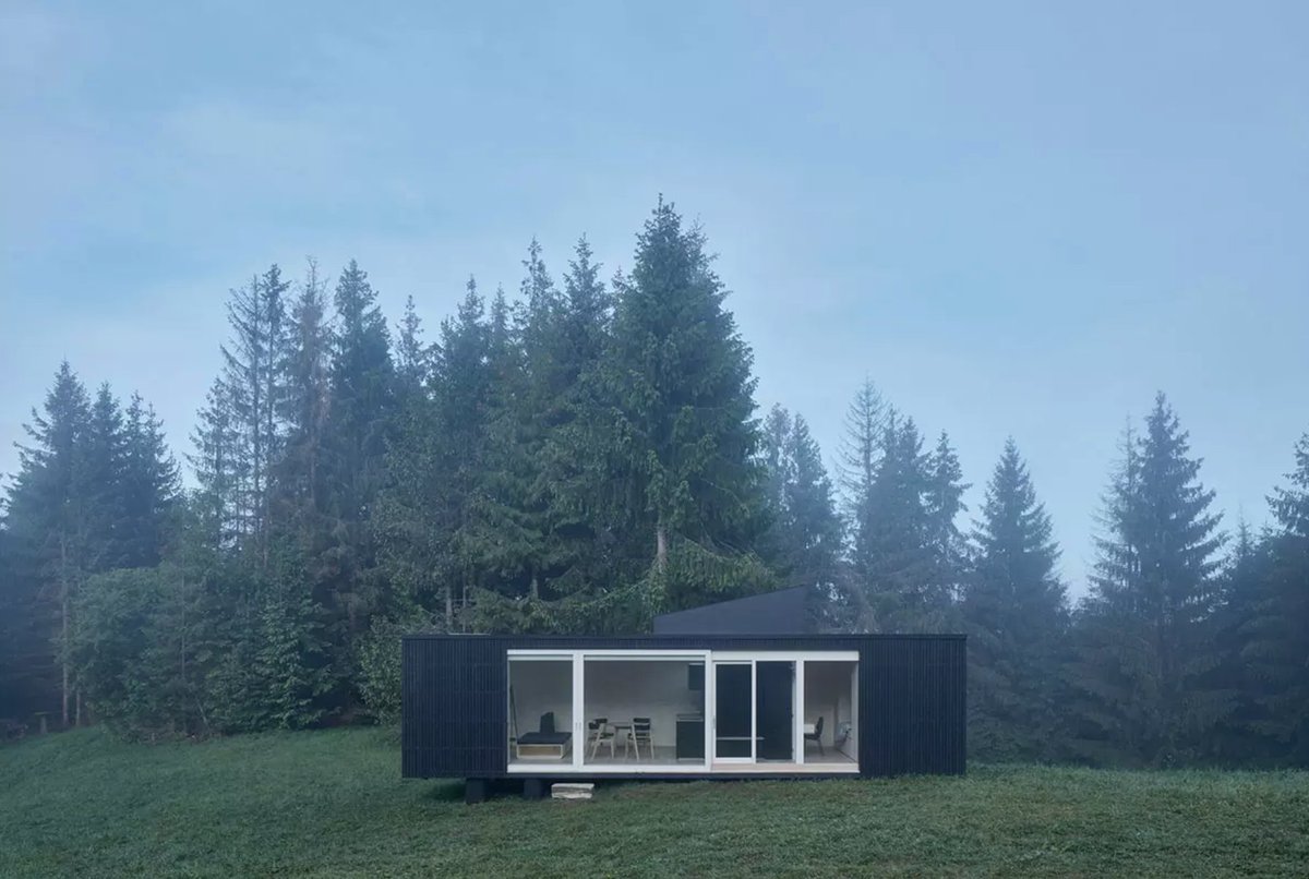 The minimal, sustainable, modular, pre-fabricated Ark ShelterThese start from around €60k and can also be used for offices and recreational spaces:  http://ark-shelter.com 