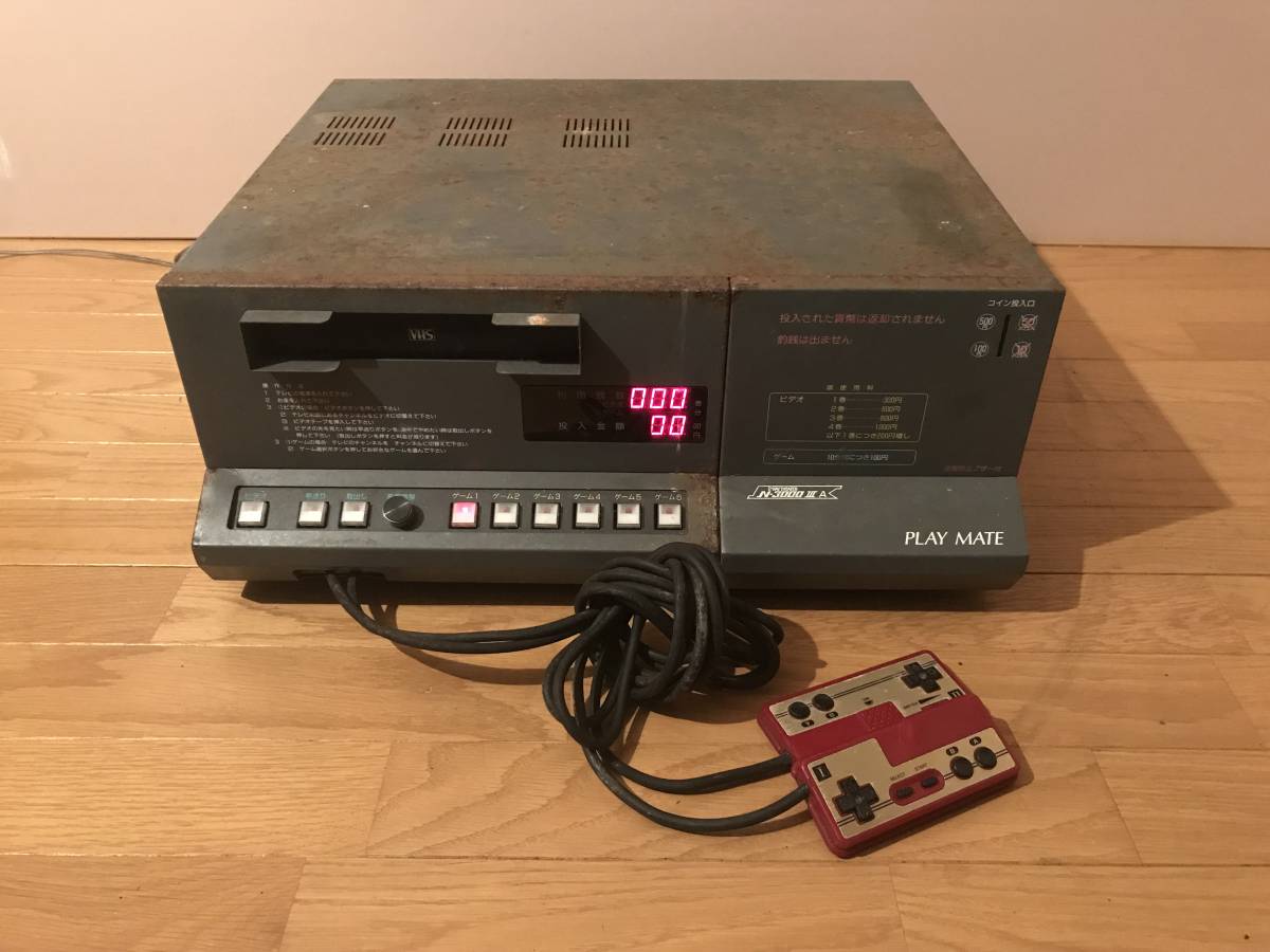 本格派ま！ 希少 ファミコン ゲーム本体 Ⅲ N-3000 プレイメイト MATE PLAY その他