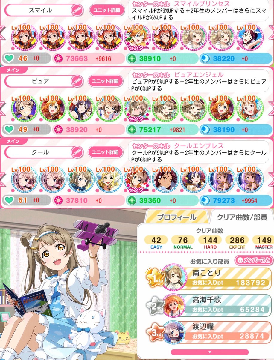 カイドリ きらファン定期まとめ 02 09 覚醒重視なので種類は少ない ココアしまりんシャミ子の3人でを合計22人引く重複有り 通算獲得 5 121人 リセマラ含む 5lv100 46人 専用武器lv100 6個 累計課金額 441 970円 きらファン星5晒す