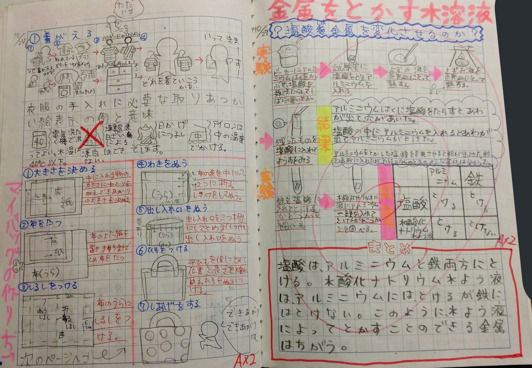 Twitter 上的 はしはし 小学生の時の自学ノート死ぬほど真面目やん今日までに何があったん T Co Wnk53jco0g Twitter