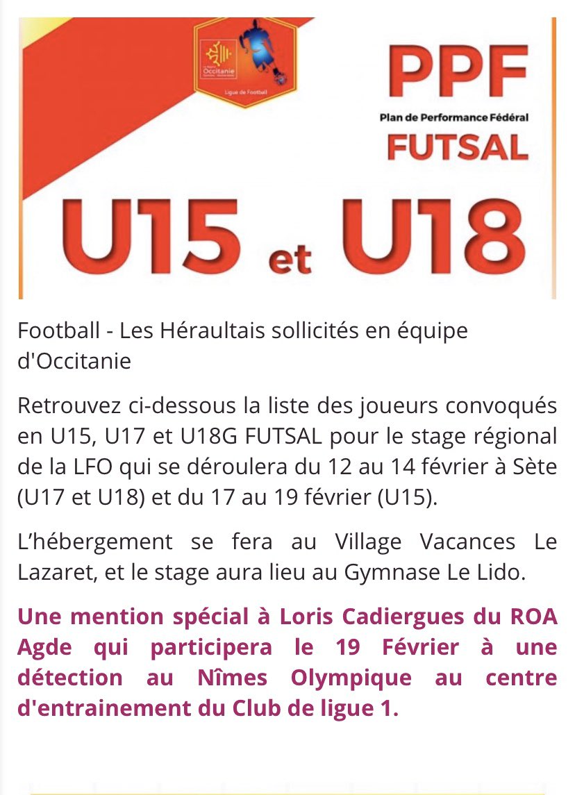 RCO AGDE (@rcoagde) on Twitter photo 