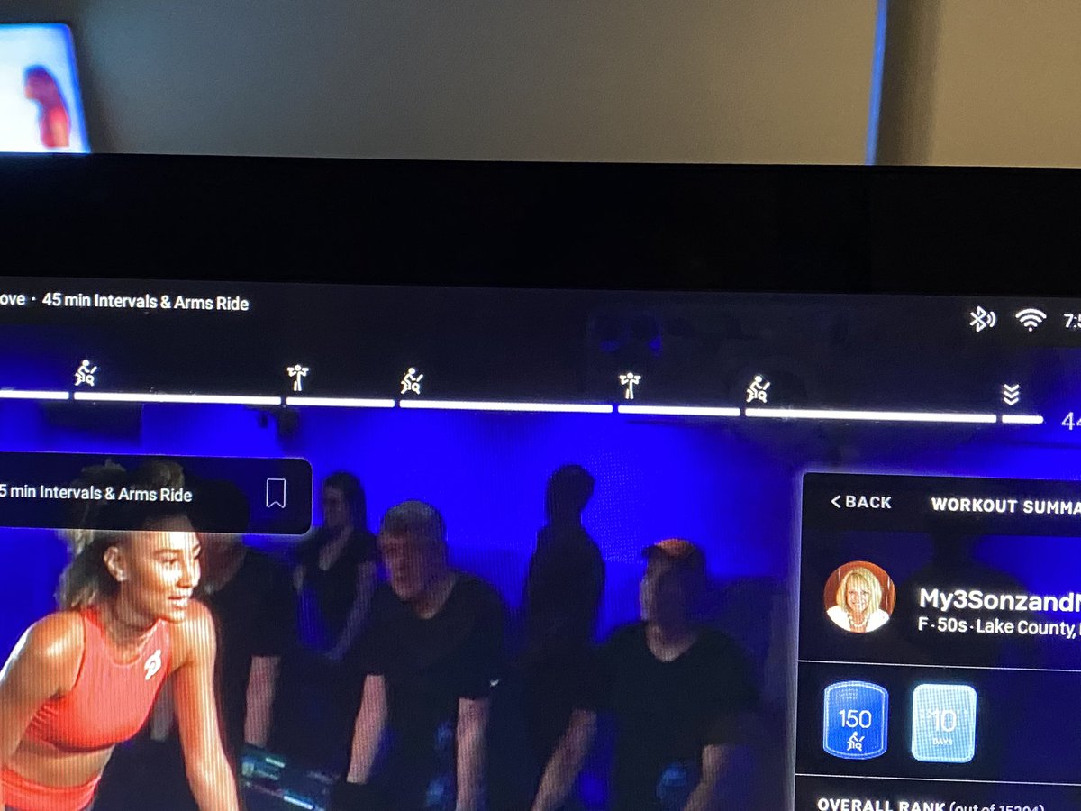 karendevine3d's tweet photo. Thanks for an awesome 150th ride!!  Love this entire community!!!
@AllymissLove @onepeloton https://t.co/nNS8jgJwtR