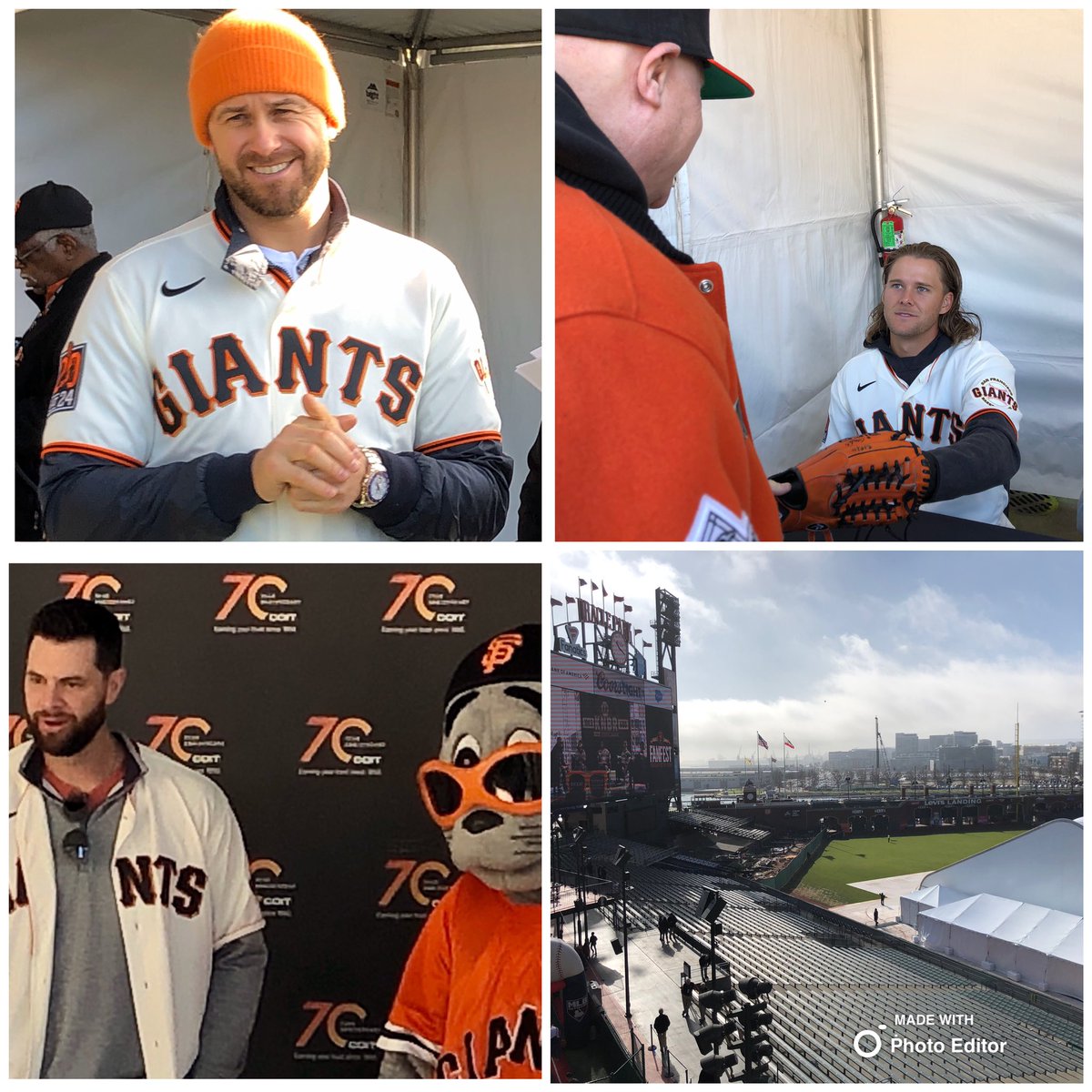 90ft2home's tweet photo. Drove over 200 miles for a fun day. Thanks #SFGiants #SFGFest https://t.co/ZUMYnzuAmH