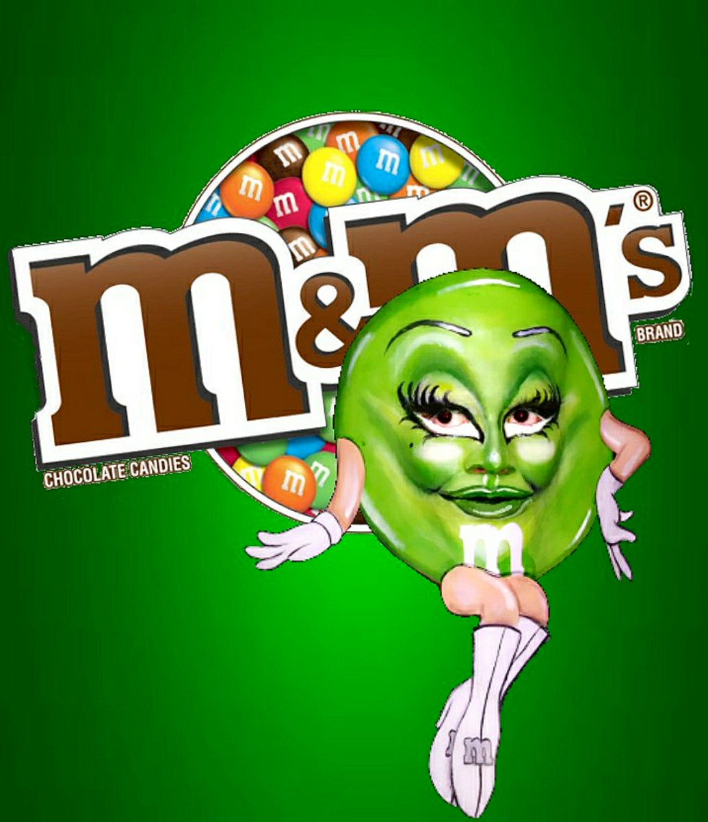 Green M&M De-yassified : r/mendrawingwomen