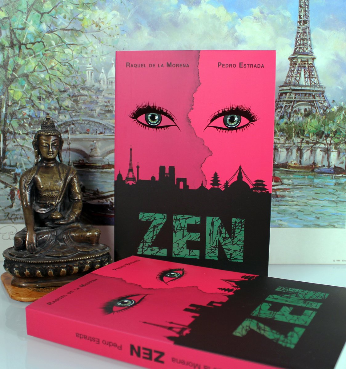 📣 ¡Ya han llegado a casa ejemplares de 'Zen' (<a href="/DnxEspa/">Editorial dNX</a>)! Y @PedroEstradaR y yo estamos supercontentos con cómo han quedado. 💕 Qué ganas de que llegue el día 17 de febrero para que esté disponible en librerías, <a href="/casadellibro/">Casa del Libro</a>, <a href="/Fnac_ESP/">Fnac España</a>, Amazon... 😘 #FelizDomingo #LeerEsCrecer