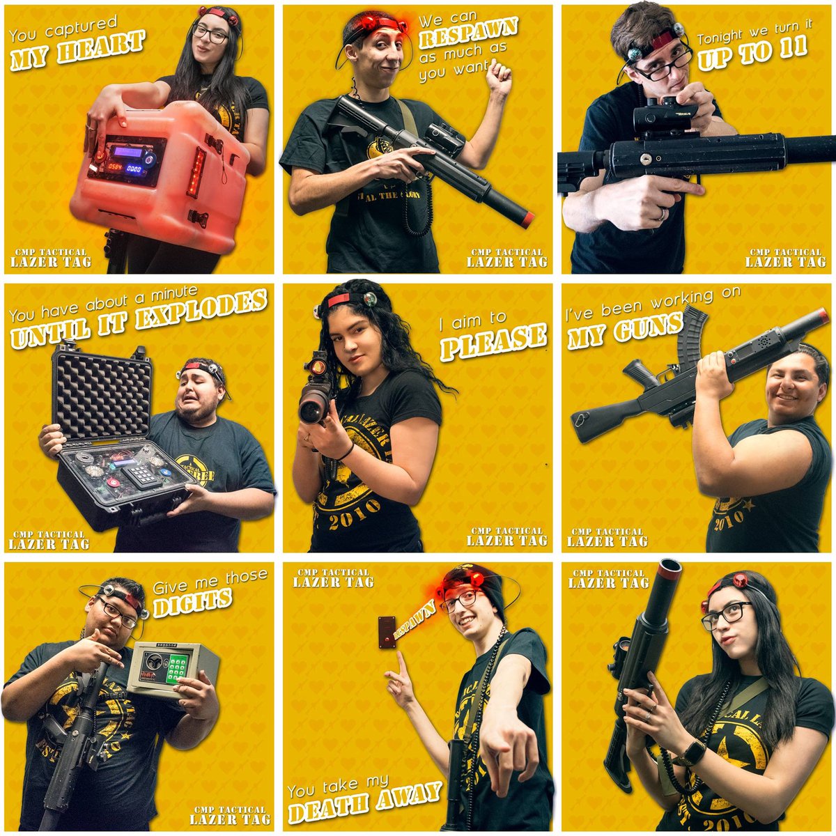 CMPTacticalFF's tweet image. Here’s our set of Valentine cards from 2017! Don’t miss our new ones in just a few days.