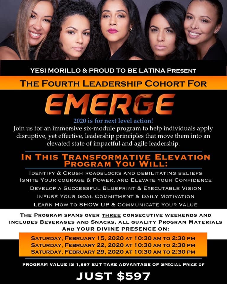 Level Up Time!
Join us for a life shifting program that will MOVE you into greatness. Register before 2/12 and save $200 --> go to  bit.ly/2UFzAYi