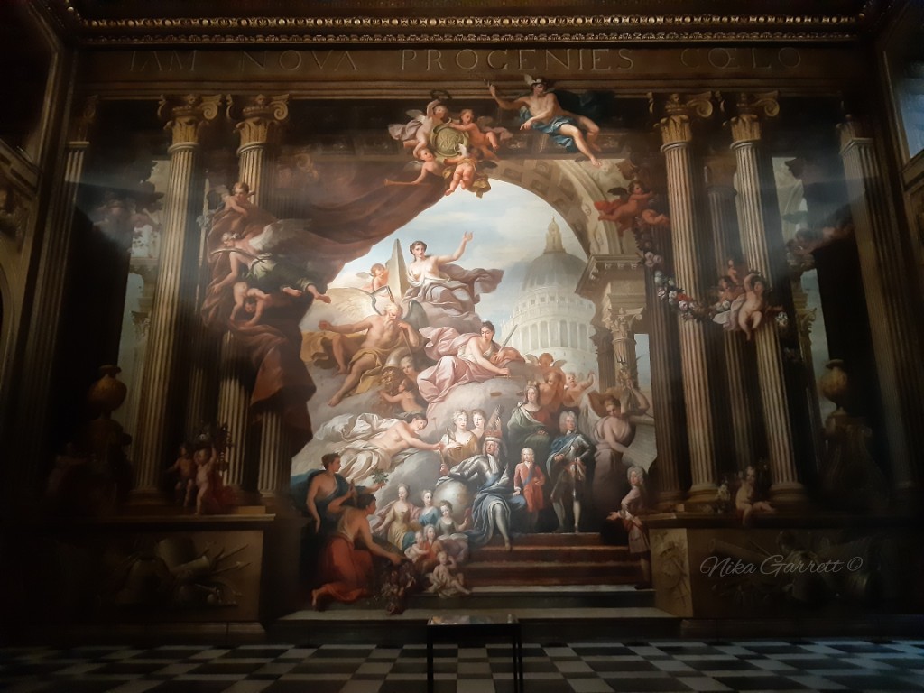Inside the stunning Painted Hall and the Chapel at @orncgreenwich in Greenwich 
#visitgreenwich #greenwich #travel #art #londonislovingit #heritagetreasures #baroque
