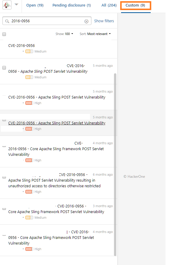 [+] #BugbountyTip:  

CVE-2016-0956 - Apache Sling Core Framework Information Disclosure Vulnerability &lt;-- You can still find many vulnerable AEM Instances (free to contact me if you need help understanding this one) 

#Bugbounty #TogetherWeHitHarder #BugBountyTip