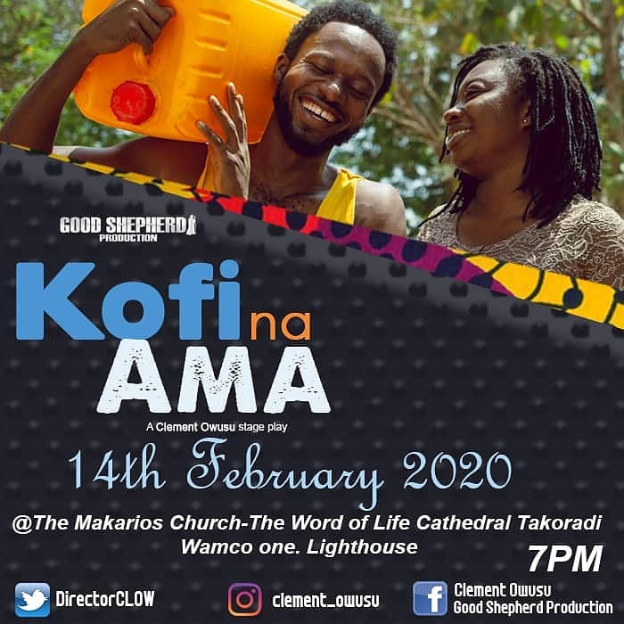 PmTheFinestMc's tweet photo. 💥🇬🇭💥⭐️🙏#KOFInaAMA #14th_Feb_2020 #GoodShepherdProduction 
A @DirectorCLOW stage Play @LightHouseChapel near Wamco. 
#7pm on the dot ......its freeeeeeeeeeeee see y'all #UpnessStill #Blaklaaa!!! https://t.co/AISNjUGfmY