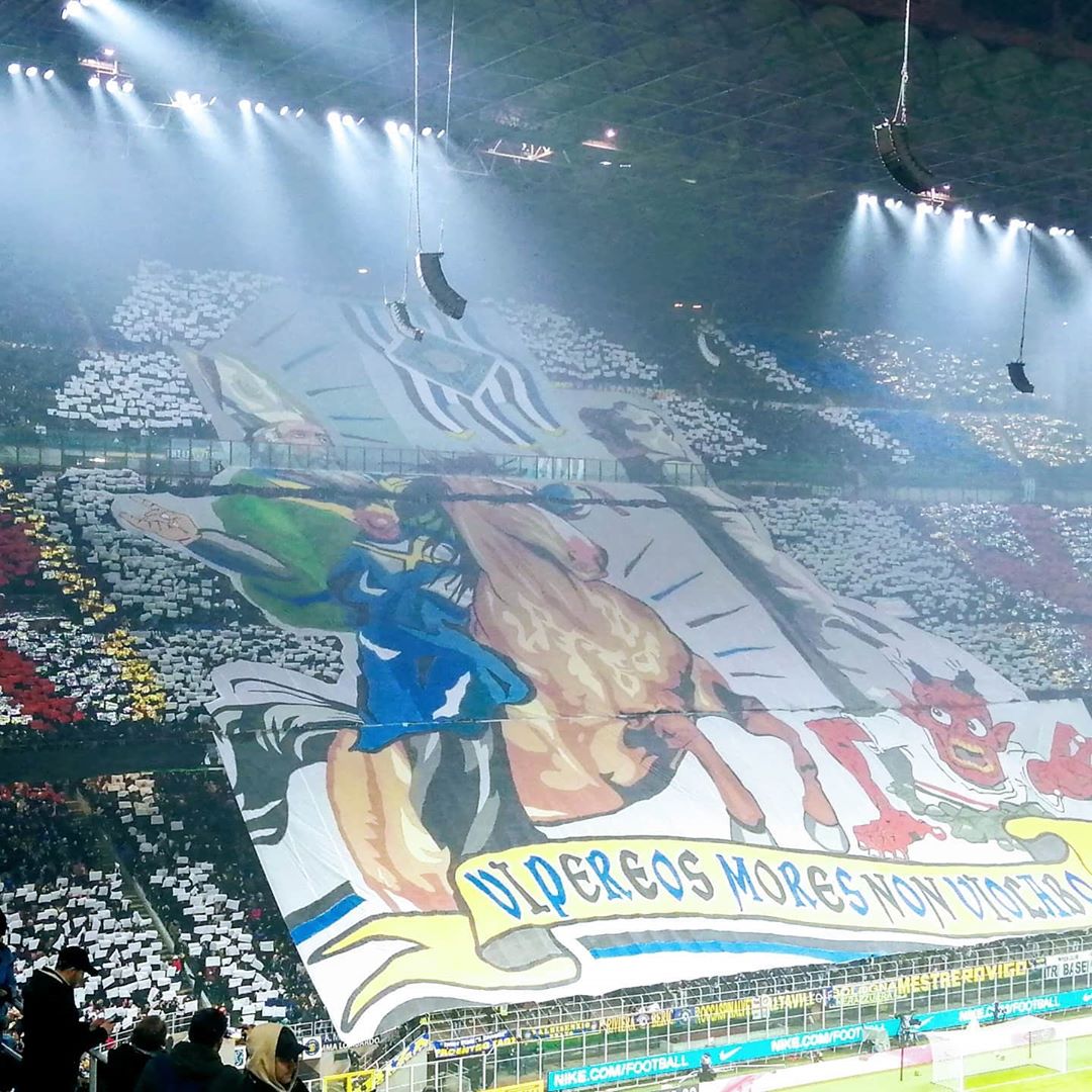 101ULTRAS's tweet photo. 🇮🇹 Inter vs Milan 09/02/2020 #CurvaNord https://t.co/ZbSIsf9MRD