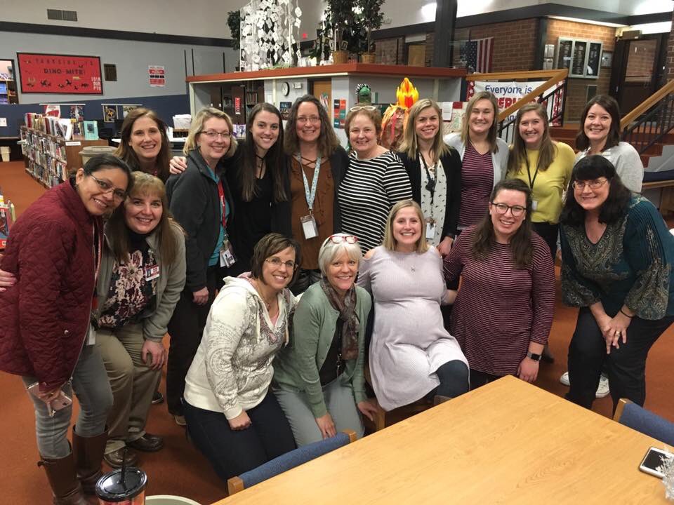 ADhanson7's tweet photo. #WeLoveOurParksideStaff Why do I love this staff?!! This picture sums it up. All the love and support for my baby shower. 😭❤️ @LeuzingerJill @mshawkinson @counselorPS @LeahLeahhouston @Lemondrop581 @cckee10 @WollinMs @mckeon_mc @witke_sarah @DonnaVick57 https://t.co/HcOcK0lFZ9