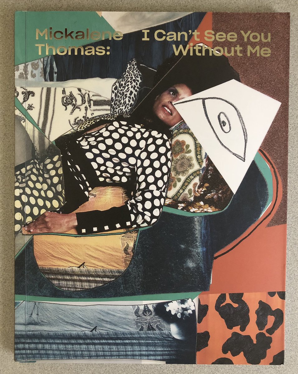 PaulWHankins's tweet photo. By reading carefully through @reneewauthor’s books, I was able to add Mickalene Thomas to my collage artist collection. Important add for me and I’m glad to have a collection book in my hands now. This is how we “ladder” (@ProfessorNana). This is how we grow. #Room407 #THIS407 https://t.co/5K1OY4Q3Zu