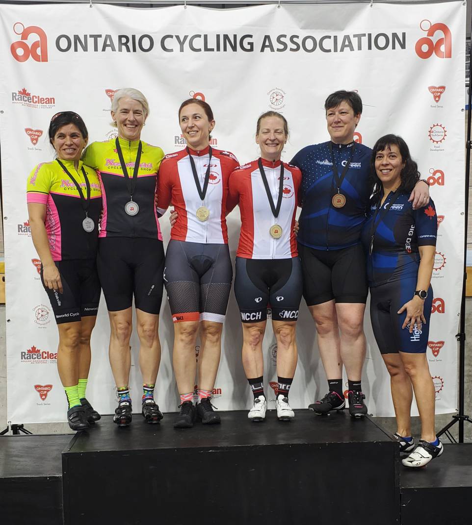 ontariocycling's tweet photo. #OCUP3 master team sprint podiums. https://t.co/k30J8W8gsd