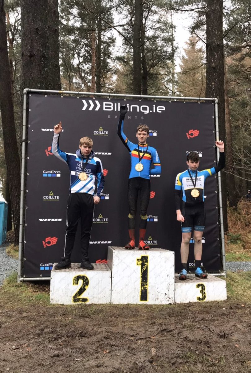 Harvey boys back on top stop in elite and junior mtb race in Ballinastoe