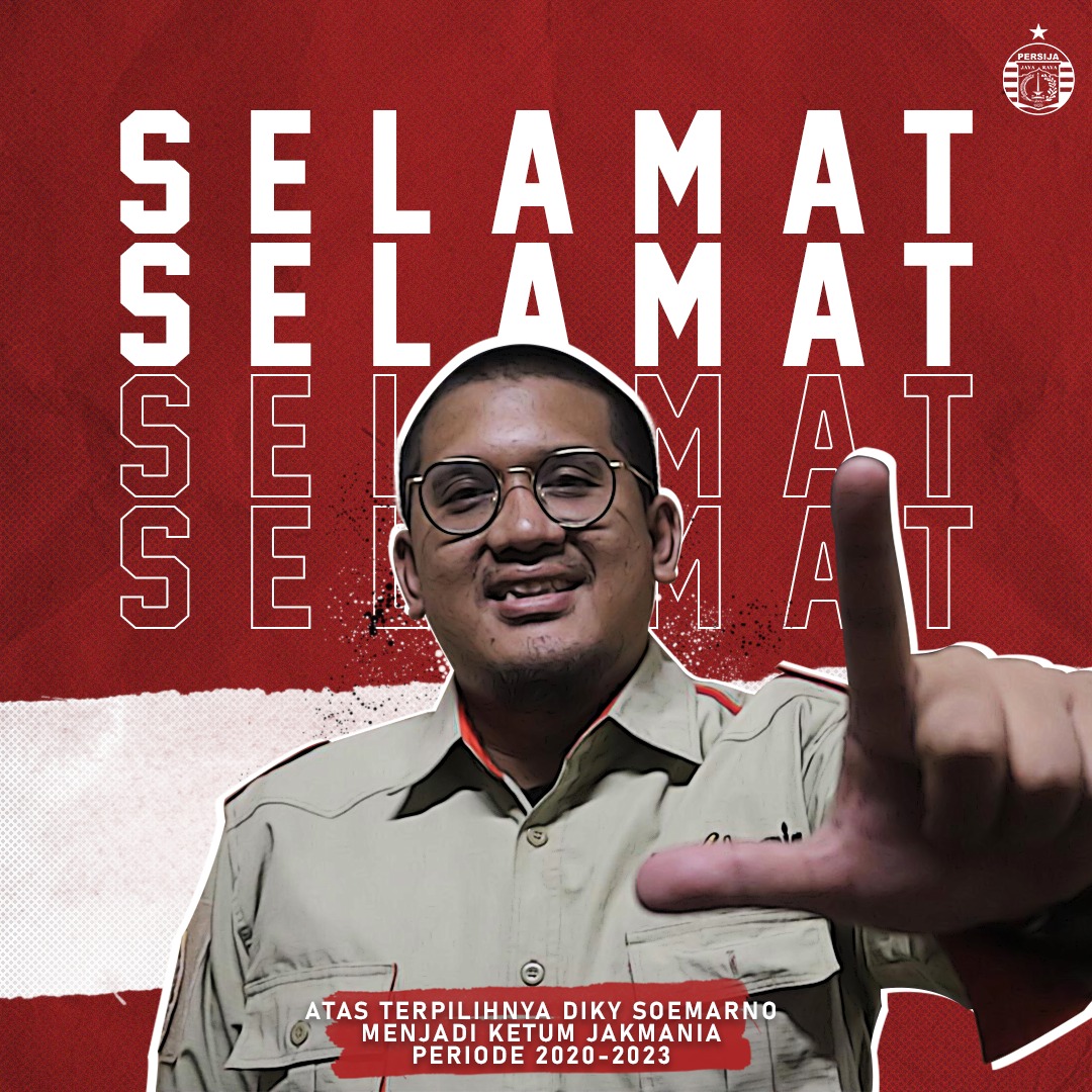 Persija_Jkt's tweet image. Selamat kepada @DikySoemarno yang terpilih menjadi Ketua Umum The Jakmania periode 2020-2023. 👆🙏

#PersijaJakarta