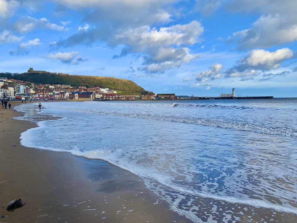 You’d never think we had thunder &amp; lightning in Scarborough earlier!! #stormciara