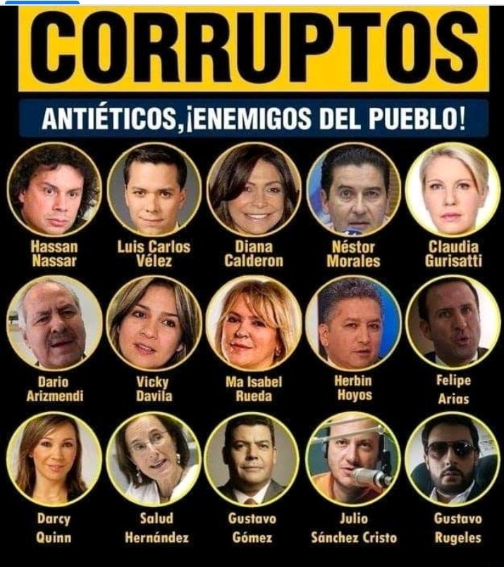 LinaLeo73908100's tweet photo. Esa cúpula es un tentáculo más de la corrupción de este pais https://t.co/YFaZSnEkqk