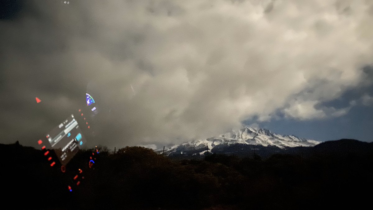 eSoulCowboy's tweet photo. Mount Shasta, CA

Sorry, the sleeping volcano was under the covers this evening, so no beauty photo. https://t.co/cffzGAOvwx