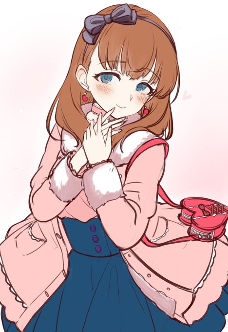 お迎え記念絵のラフ🎀 