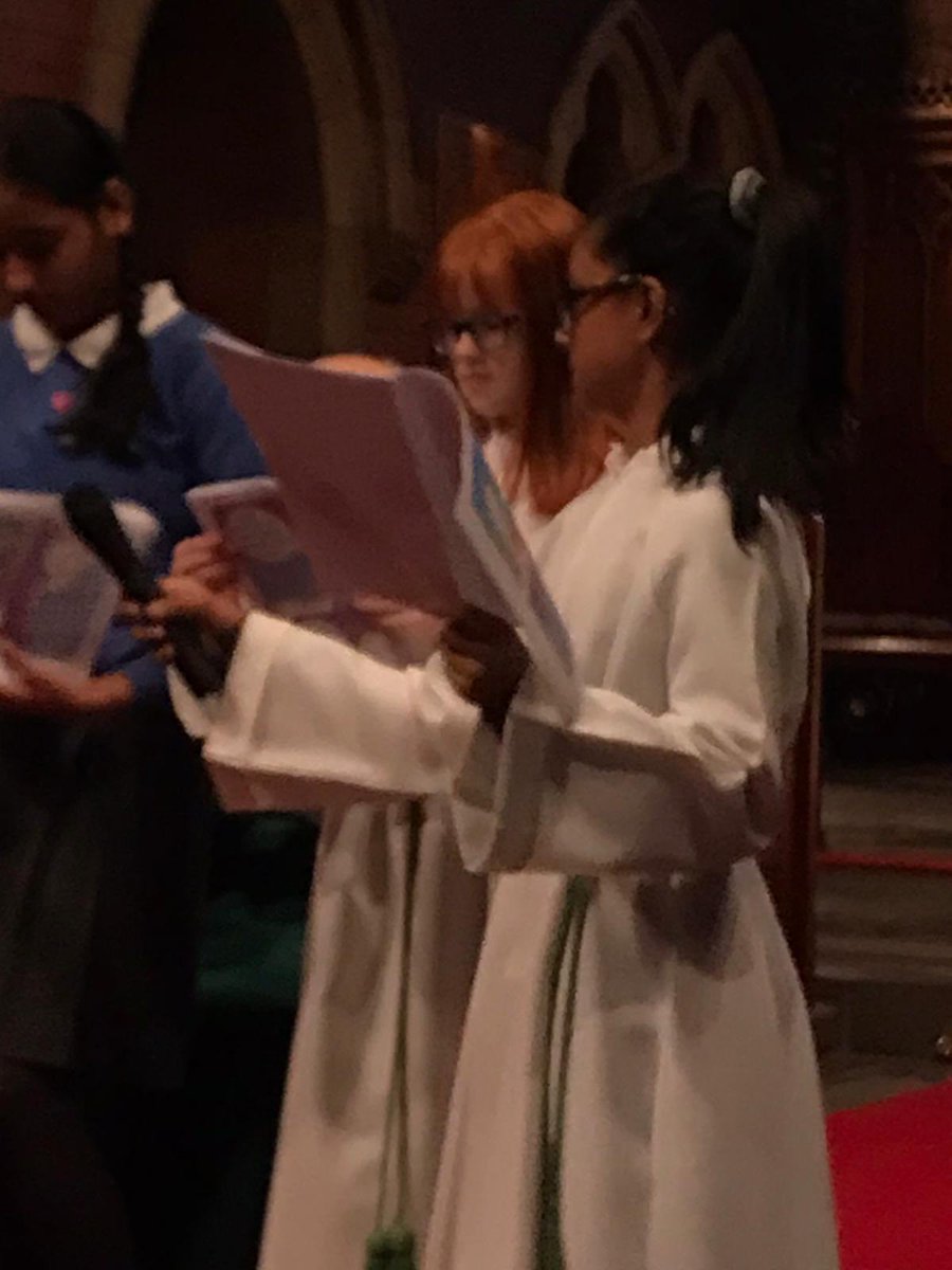 Mrs_Pilling's tweet photo. Well done to children from Bishop Bridgeman leading the family service at St Philip’s. #loveandtheprodigalson https://t.co/WKtIhq0T7J