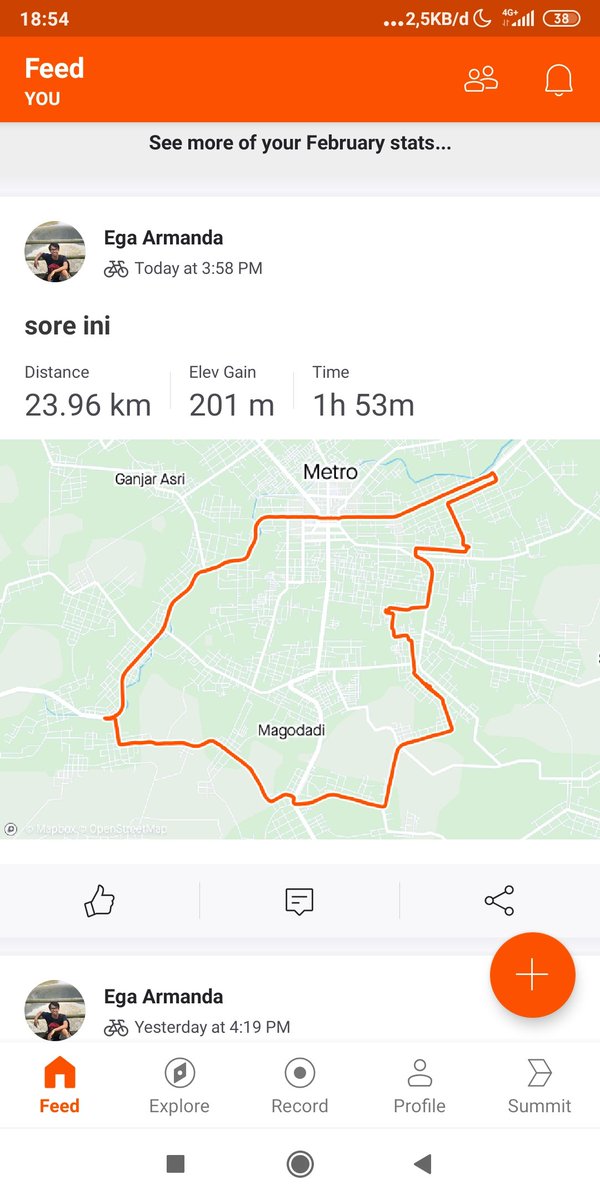 lumayan sore tdi 😬