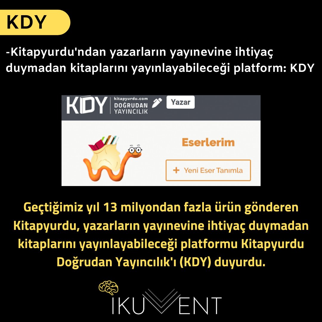 ikuvent's tweet photo. İKUVENT HABER BÜLTENİ! #iku #ikuvent #ventor #girisimcilik #haber #gundem #web #ikuedu #ikuiibf #startup #girisim #yeni #bülten #girisimci #girişimcilikekosistemi #kitapyurdu #mailFlow #mailmeteor https://t.co/VKnETcbMpv