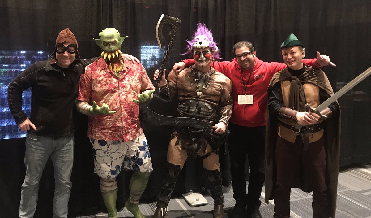 PadmesLover's tweet photo. Role Playing in @matthewmercer world of @CriticalRole this morning at #WinterFantasy with our Awesome DM @BlazeDnD
#dnd #dungeonsanddragons #cosplay #criticalroll #Criters
@Theasel1 @deepsearpg @PadmesLover @BlazeDnD @vtechhokie https://t.co/wYHJpV7N7h