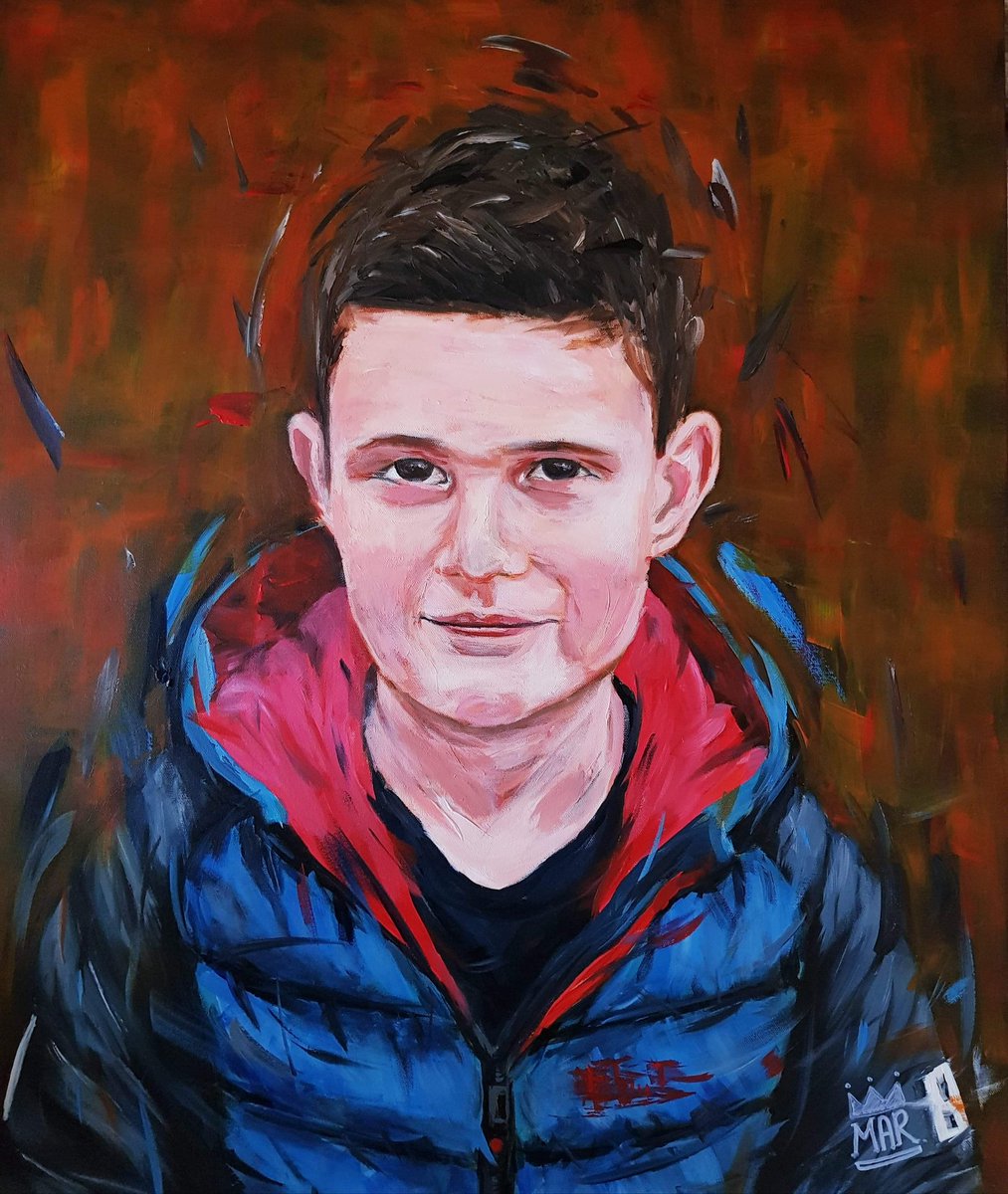 Commissioned painting 
Future commissions are available 🤙
#commissionart #artwork