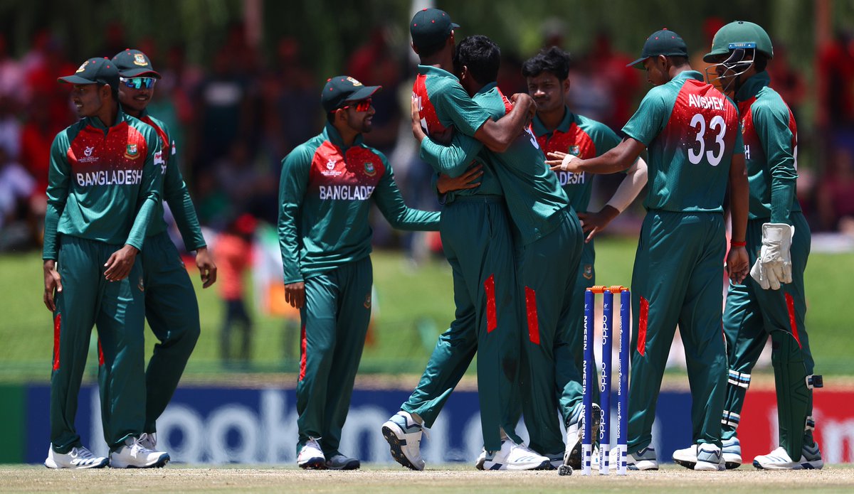 Cricbuzz History Has Been Created In Potchefstroom Bangladesh Clinch Their Maiden U 19 World Cup By Beating India By 3 Wickets In A Tense Final T Co V2xdkadxiq U19cwcfinal U19cwc Indvban