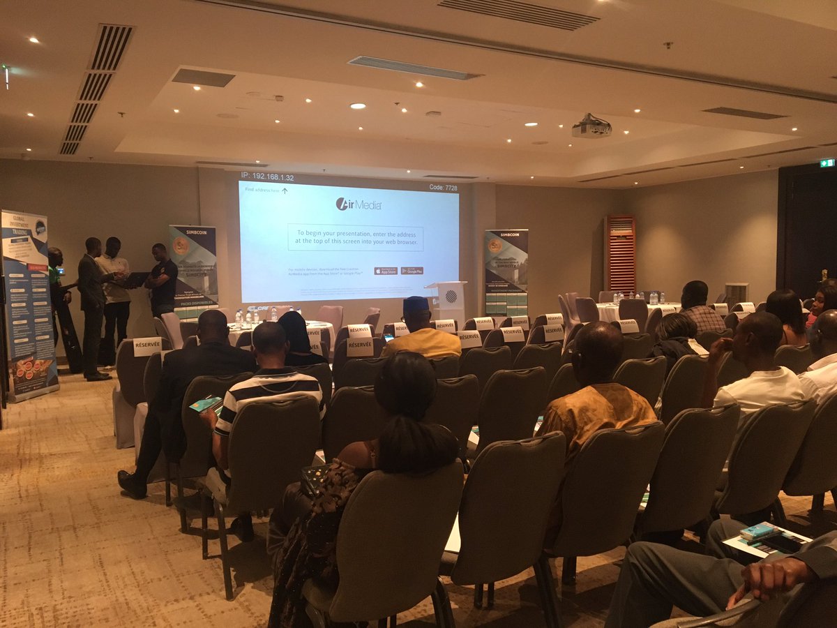 mouhammadciss's tweet image. Lancement du Simbcoin et de Global Investment Trading - Sénégal au Pullman. Vous pouvez nous suivre en live avec les hashtags #SIMBCOIN, #SimbCoinTourSénégal. #kebetu