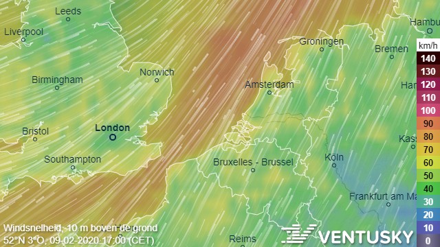 TechTimeNL's tweet photo. Wat een wind buiten! Wil je weten wat de wind momenteel doet? Check deze site van Ventusky eens!
#SiteTip #StormCiara
https://t.co/oazrsRDylb https://t.co/WtHY42icgN