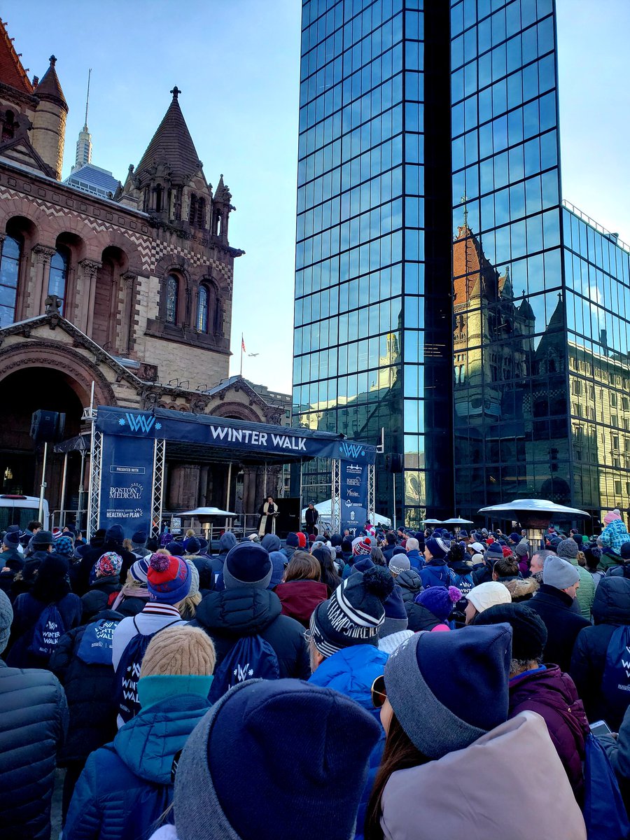 UMass_Chan_OCGR's tweet photo. -@UMassMedCWM joining #winterwalkboston to end homelessness @winterwalkbos @UMassMedical https://t.co/BdQ2FtYNDi