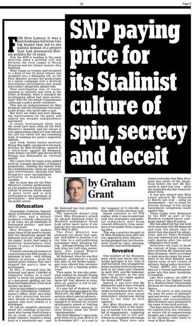 mik61scot's tweet photo. Sturgeon has a history of obfuscation, lying and incompetence

#Mackaygate
@10DowningStreet 
@PrivateEyeNews https://t.co/HvPPnHnv0D