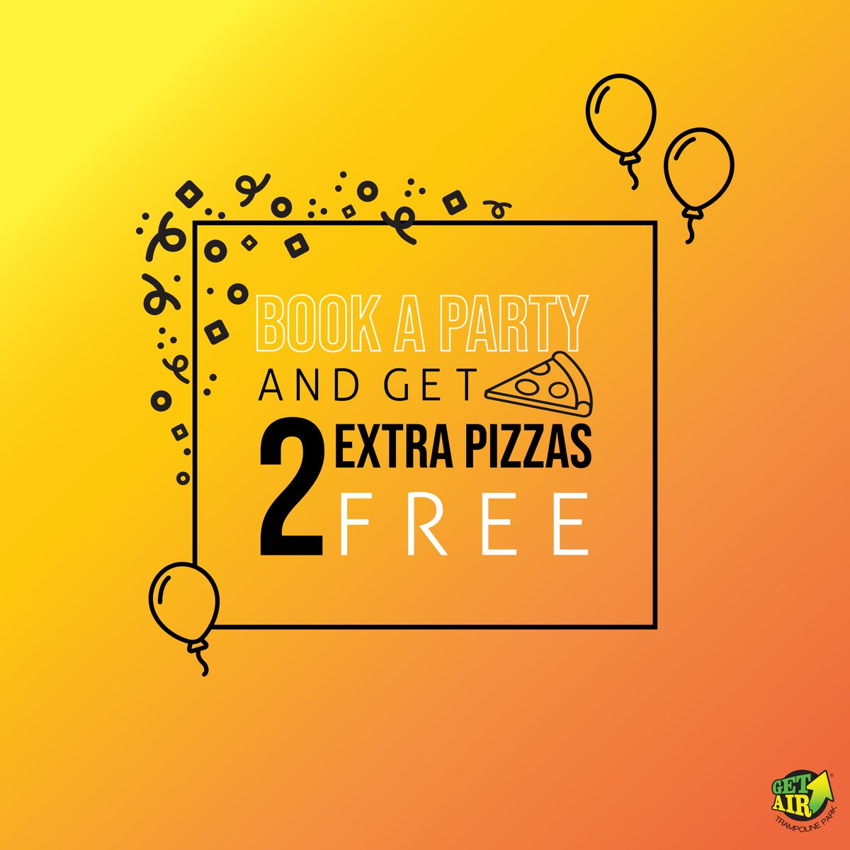Who's hungry? 🍕 It's #NationalPizzaDay! We're celebrating by giving you two additional FREE pizzas when you book your party now through Wednesday, Feb 12. Call 801-917-1935 or visit hubs.ly/H0mXrWk0 and use coupon code PIZZADAY while it's hot!