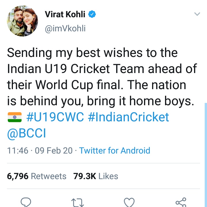 Cricbuzz India S U19 World Cup Final Results 00 Won 06 Runners Up 08 Won 12 Won 16 Runners Up 18 Won Runners Up U19cwcfinal U19cwc Indvban