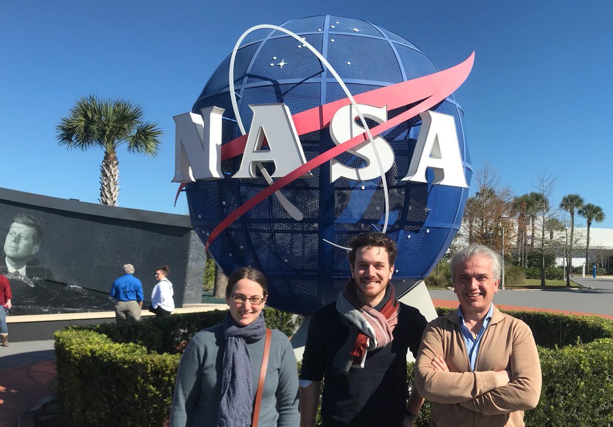 <a href="/NASAKennedy/">NASA's Kennedy Space Center</a> for <a href="/ESASolarOrbiter/">ESA's Solar Orbiter</a> launch tonight with my colleagues <a href="/AStrugarek/">Antoine Strugarek</a> and <a href="/BarbaraPerri2/">Barbara Perri</a>. So Exciting ! Go Solar Orbiter