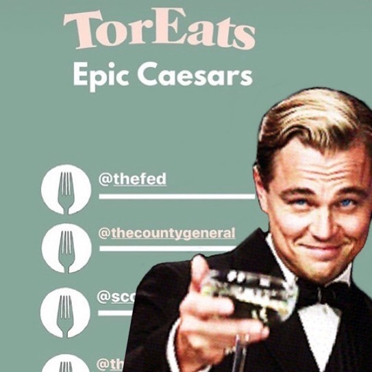 Epic Caesars. Just one more reason to join us for brunch! Cheers @toreats 
#brunch #brunchybrunch #epiccaesars #torontoeats ift.tt/2vi4bAy